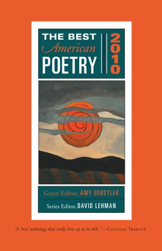 The Best American Poetry 2010: Series Editor David Lehman by David Lehman