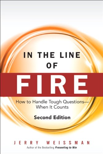 In the Line of Fire: How to Handle Tough Questions -- When It Counts by James C Van Horne