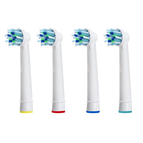 4 uds (1x4) de cabezales para cepillos de dientes E-Cron®. Oral B CrossAction (EB-50A) recambios. Totalmente compatibles con los siguientes...