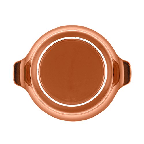 

Anolon Vesta Stoneware 2-1/4-Quart Round Casserole, Persimmon Orange