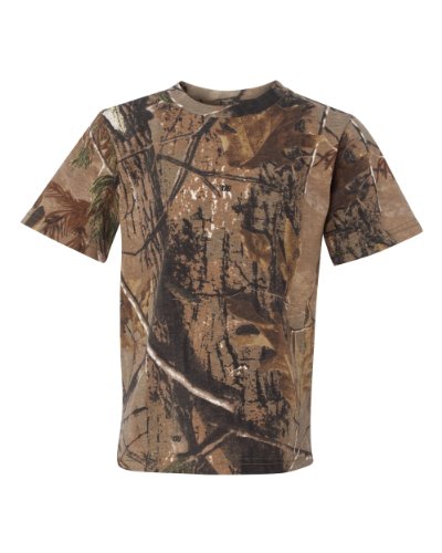 Code V 2280 Youth Officially Licensed REALTREE Camouflage Short Sleeve T-Shirt