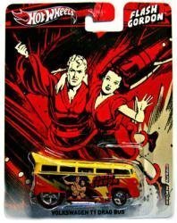2013 Hot Wheels Pop Culture Volkswagen T1 Drag Bus - Flash Gordon - VHTF!