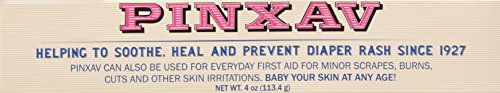 Special Pack of 5 PINXAV DIAPER RASH CREAM 4 oz X 5