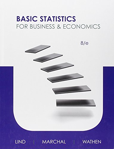Basic Statistics for Business and Economics by Douglas Lind