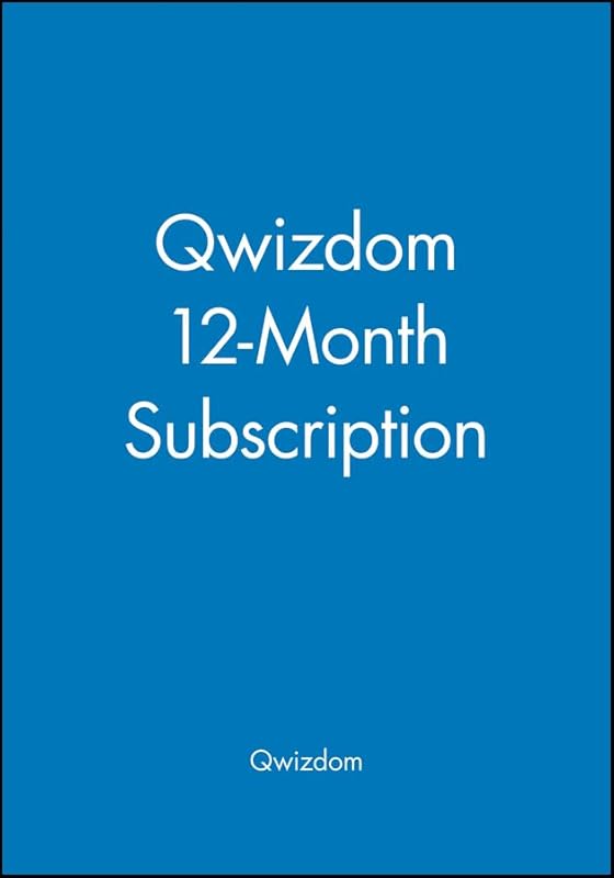 Qwizdom 12-Month Subscription by Qwizdom