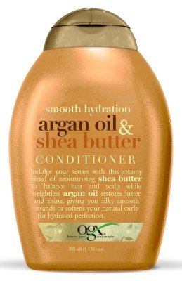 OGX Conditioner, Smooth Hydration Argan Oil & Shea Butter, 13 oz