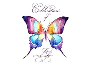 Celebration of Life: Purple Butterfly Memorial Service Guest Book