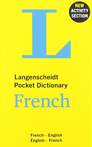 Langenscheidt Pocket Dictionary French: French-English/English-French by Langenscheidt