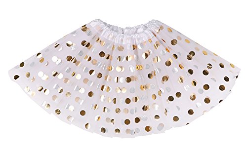 Algopix Similar Product 17 - Simplicity Girls Tutu Tulle Polka Dot