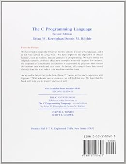 Amazon.com: The C Programming Language (9780131103627): Brian W ...