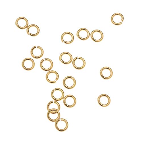 Algopix Similar Product 16 - Beadaholique Jump Rings Round Open 3mm