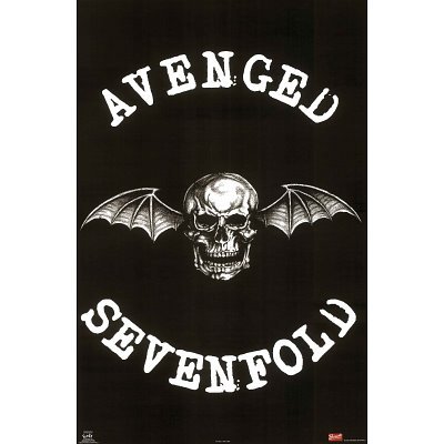 Avenged Sevenfold (Winged Skull) Music Poster Print