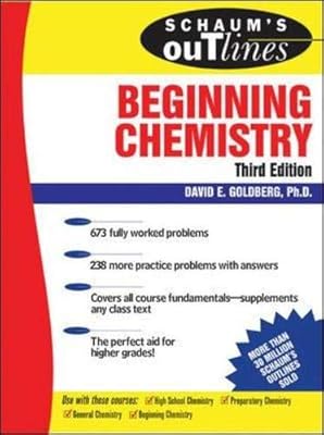 Schaum's Outline of Beginning Chemistry, 3rd ed (Schaum's Outline Series)