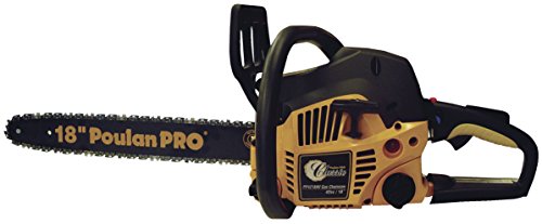 Poulan Pro 967185105 PP4218A 42cc Fully Assembled Chainsaw, 18-Inch
