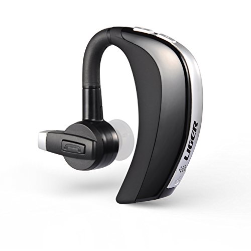 Liger Bluetooth 4.1 Stereo Wireless Bluetooth Headset Headphones Support Digital Noise Reduction for iPhone 6 Plus/6/5s/5c/5, iPad, iPod, Samsung Galaxy, Samsung Note, Sony, LG, Android Phone, Windows Phone, or Any Bluetooth Devices