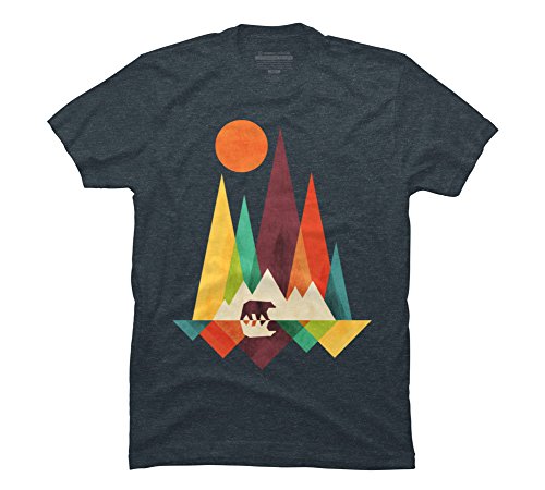 Mountain Bear Men's Graphic T Shirt - Design By Humans
