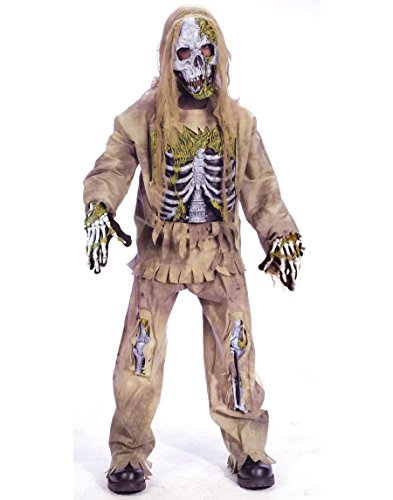 Fun World - Skeleton Zombie Child Costume