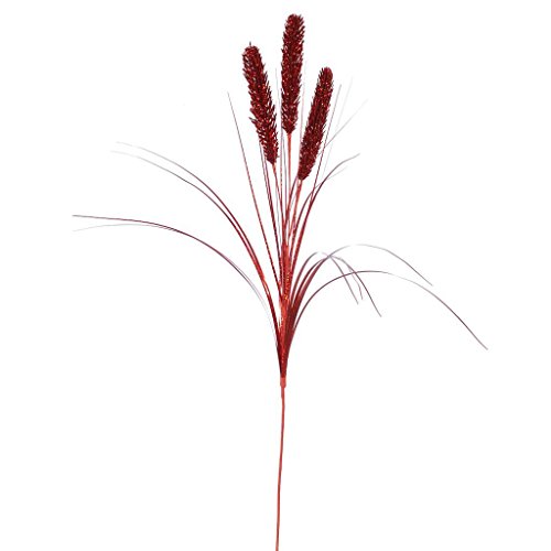 Algopix Similar Product 20 - Vickerman 31868  28 Red Glitter Wheat