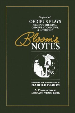 Sophocles' Oedipus Plays (Bn) (Oop) (Bloom's Notes) by Harold Bloom