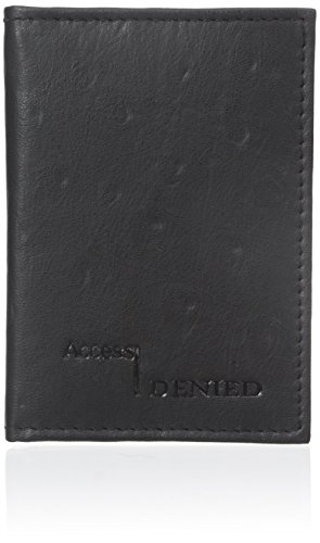 Access Denied RFID Blocking Front Pocket Slim Fold Credit Card Holder
