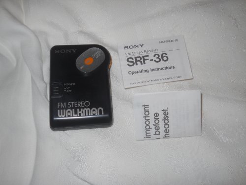 

Sony FM Stereo Walkman Receiver SRF-36 FM PORTABLE RADIO
