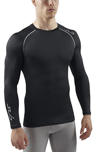 SUB Sports HEAT Stay Cool Mens Semi Compression Top - Long Sleeve Base Layer