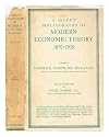 A Select Bibliography of Modern Economic Theory