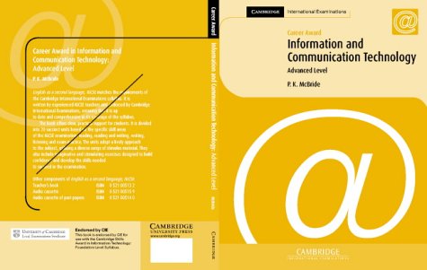 Career Award in Information and Communication Technology: Advanced Level (Cambridge International Examinations) by P. K. McBride