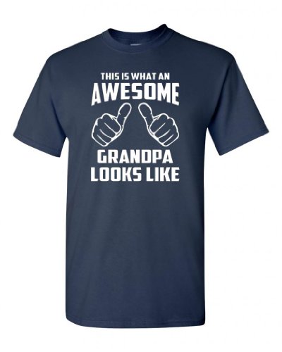 This is What an Awesome Grandpa Looks Like Adult T-Shirt Tee