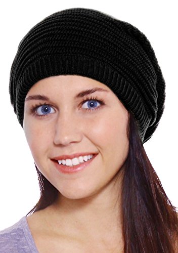 Simplicity Thick Knitted Slouchy Winter Beanie Hat