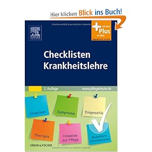 Checklisten Krankheitslehre: mit www.pflegeheute.de - Zugang: Amazon.de ...
