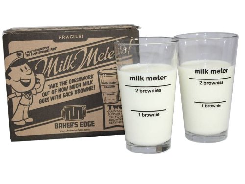 Algopix Similar Product 11 - Baker's Edge Milk Meters (Milk Glasses)