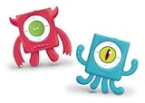 MIX MONSTERS iPod Shuffle 4G Cases - Red-Blue Set of 2