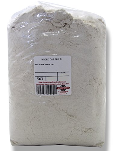 Bulk Whole Oat Flour, 4.5 Lb. Bag (Pack of 4)