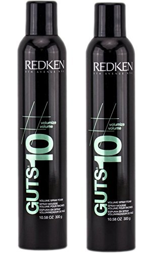 Redken Guts Volume Spray Foam 10.5 OZ (2 pack)