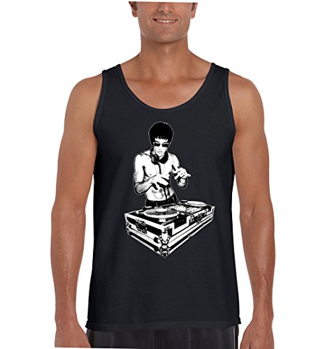 DJ Bruce Lee Mens Fashion Tank Top