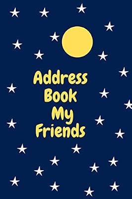 Address Book My Friends: Address book for kids (Design NO 5 )