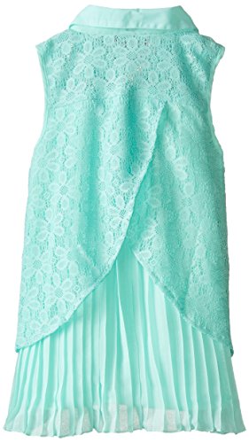 

Forever Me Big Girls' Leggings and Pleated Back Top Set