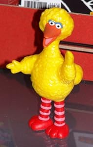 Sesamstrasse BIBO Big Bird PVC-Figur, ca. 12,0 cm, Motiv \