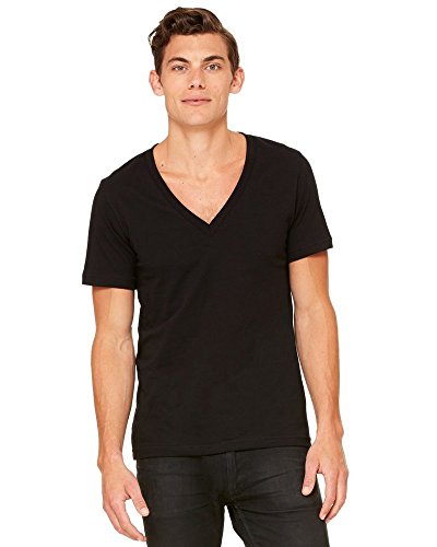 Bella+Canvas 3105 - Unisex Deep V-Neck Jersey T-Shirt