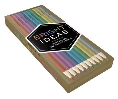 Bright Ideas Metallic Colored Pencils by Chronicle Books