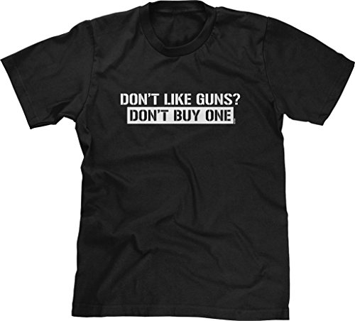 Blittzen Mens T-shirt Don't Like Guns Don't Buy One