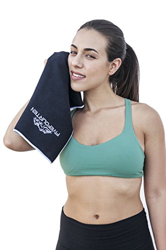 Soft Microfiber Yoga/Gym Towel - Fast Drying, Super Absorbent, Anti Bacterial. Great for the Gym, Yoga, Camping, etc. + 1 tree planted with every purchase - FiveFourTen
