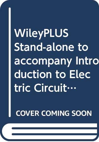 WileyPLUS Stand-alone to accompany Introduction to Electric Circuits by Richard C. Dorf