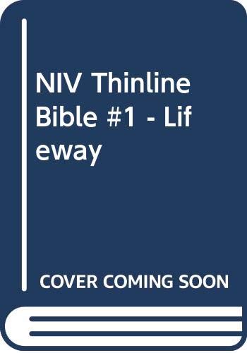 NIV Thinline Bible #1 - Lifeway by Zondervan