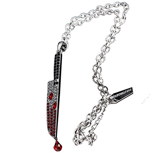 Algopix Similar Product 14 - Kreepsville 666 Diamonte Bloody Knife