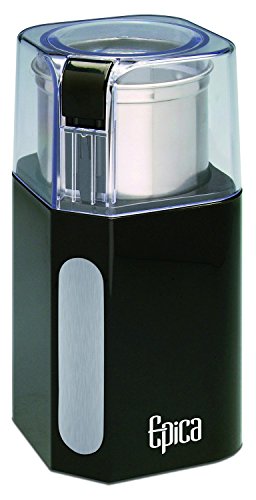 Epica Electric Coffee Grinder & Spice Grinder -Stainless Steel Blades and Removable...