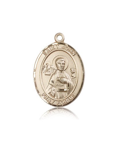

14kt Gold St. John the Apostle Medal