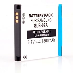 A Camcorder / Digital Camera Battery Samsung SLB-07A Li-Ion