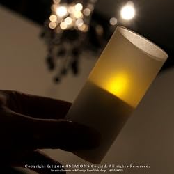 吹き消すLEDキャンドルライト　Cuore　クオーレ　6個セット　息を吹きかけてON・OFF切替